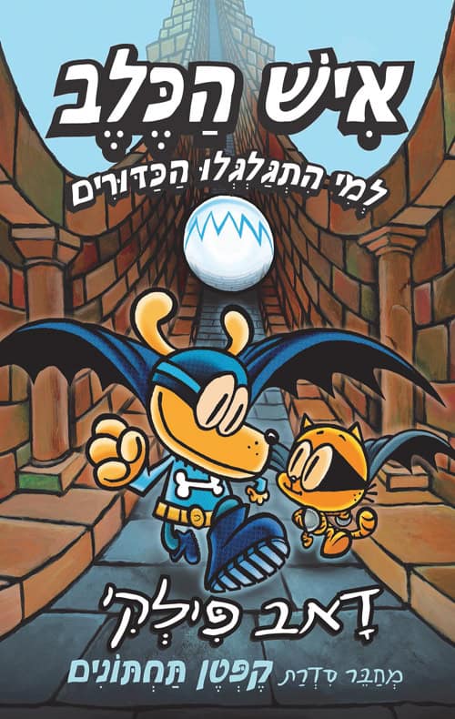 כריכה של הספר איש הכלב - למי התגלגלו הכדורים