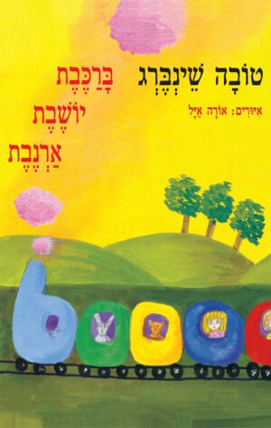 כריכה של הספר ברכבת יושבת ארנבת
