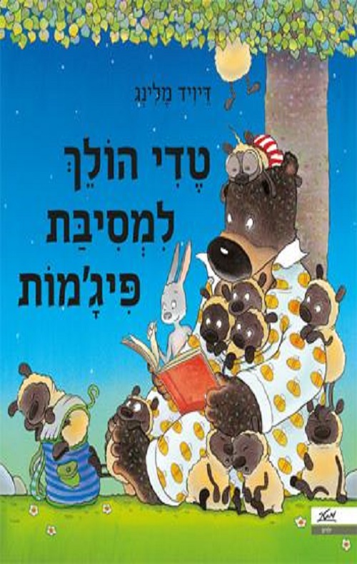 כריכה של הספר טדי הולך למסיבת פיג'מות