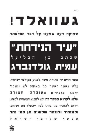 עיר הנידחת - עמית גולדנברג