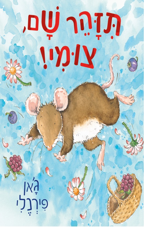 כריכה של הספר תזהר שם, צומי!